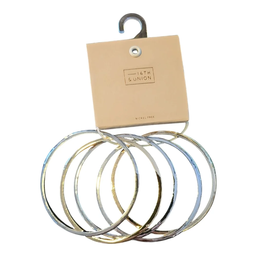 Silver and Gold Bracelets